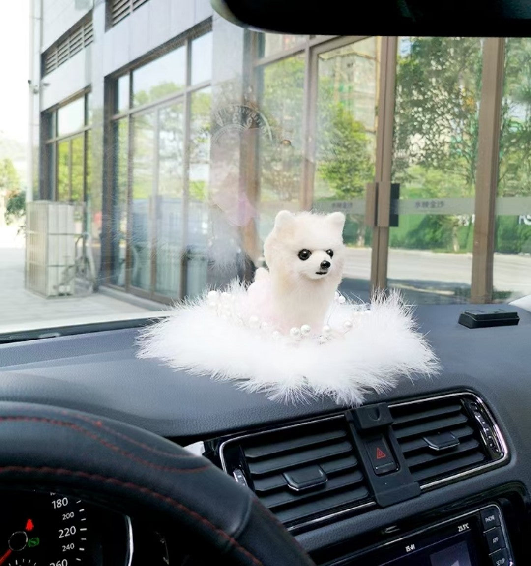 Pet wool felt vehicle decorative item