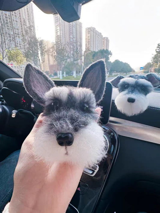 Pet wool felt vehicle decorative item