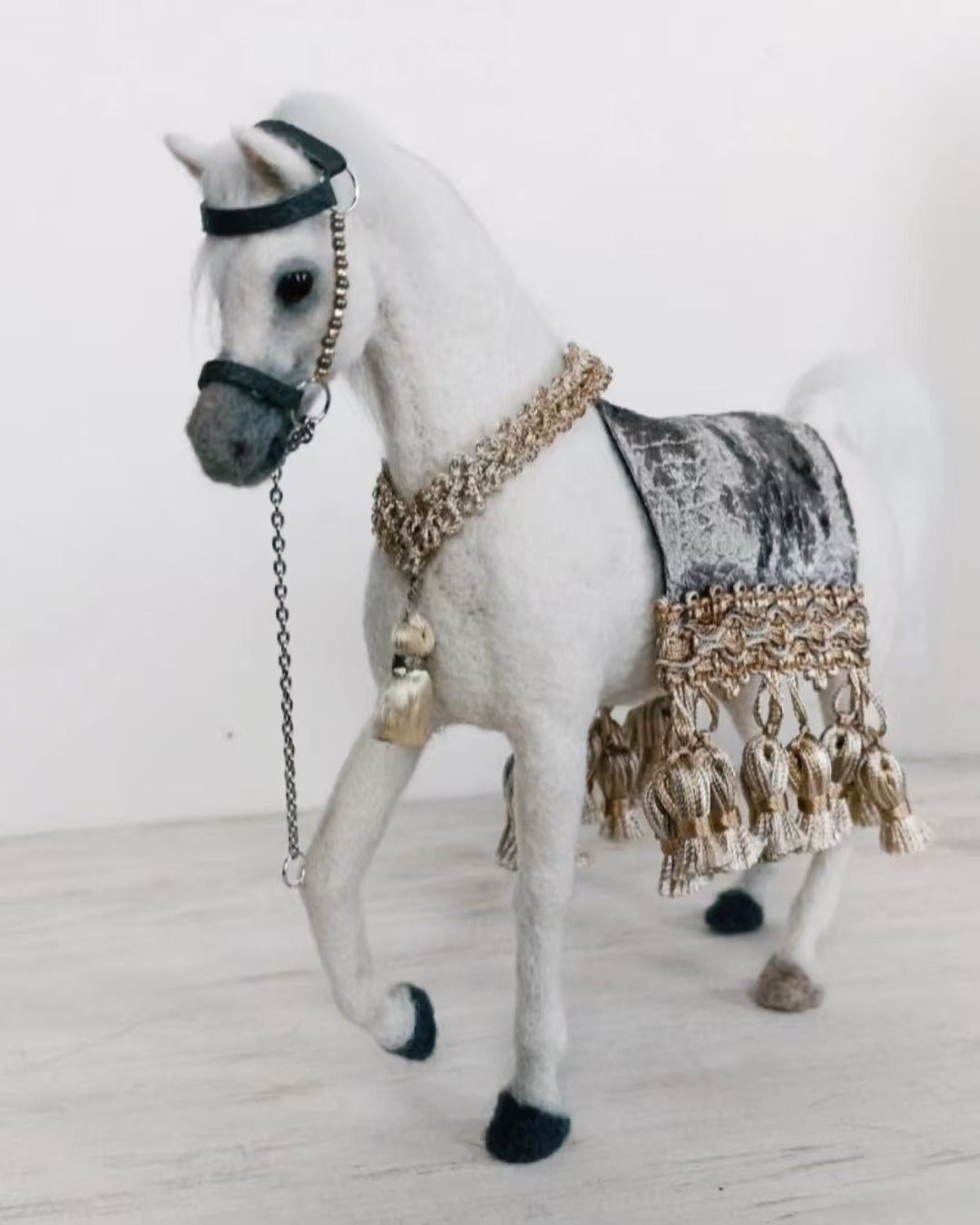 Framed Pet Portrait - Horse - woolfelt.pet