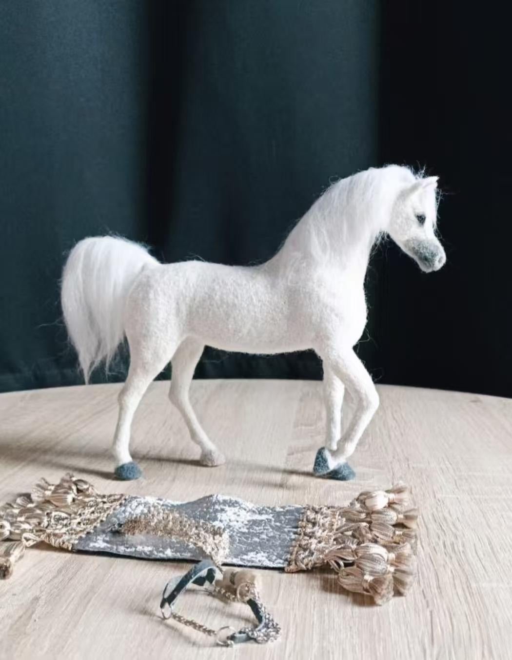 Framed Pet Portrait - Horse - woolfelt.pet
