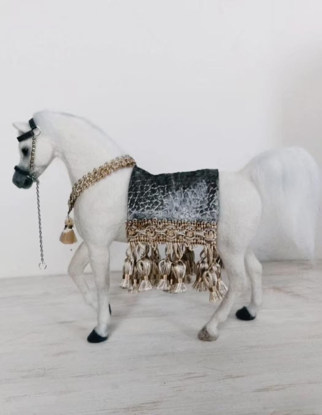 Framed Pet Portrait - Horse - woolfelt.pet